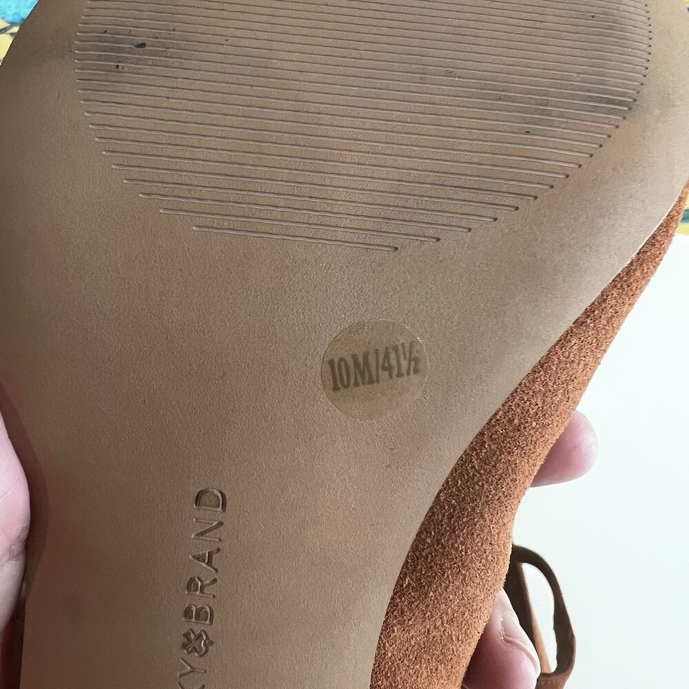 Lucky Brand Kalicia D'Orsay Pumps, Caramel, Women's 10M - Picture 6 of 9